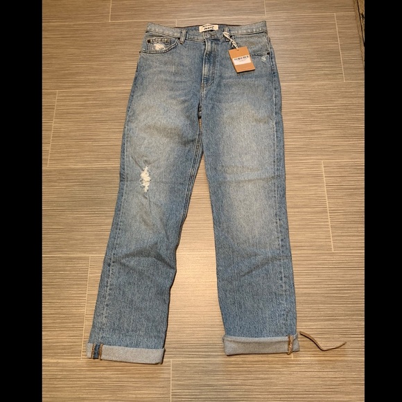 Reformation Liza high rise straight jeans - Picture 4 of 7